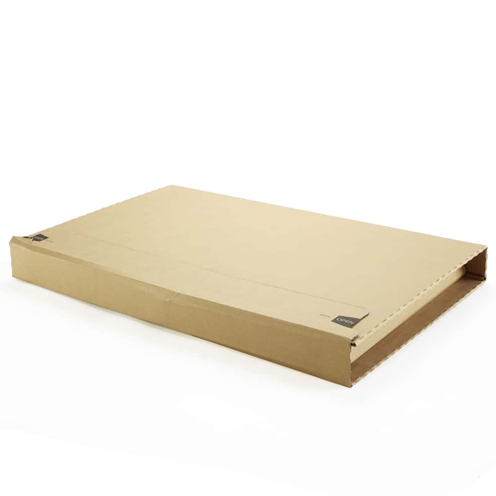 Buchverpackung Wellpappe braun 620 x 420 x 0-70 mm (DIN A2)