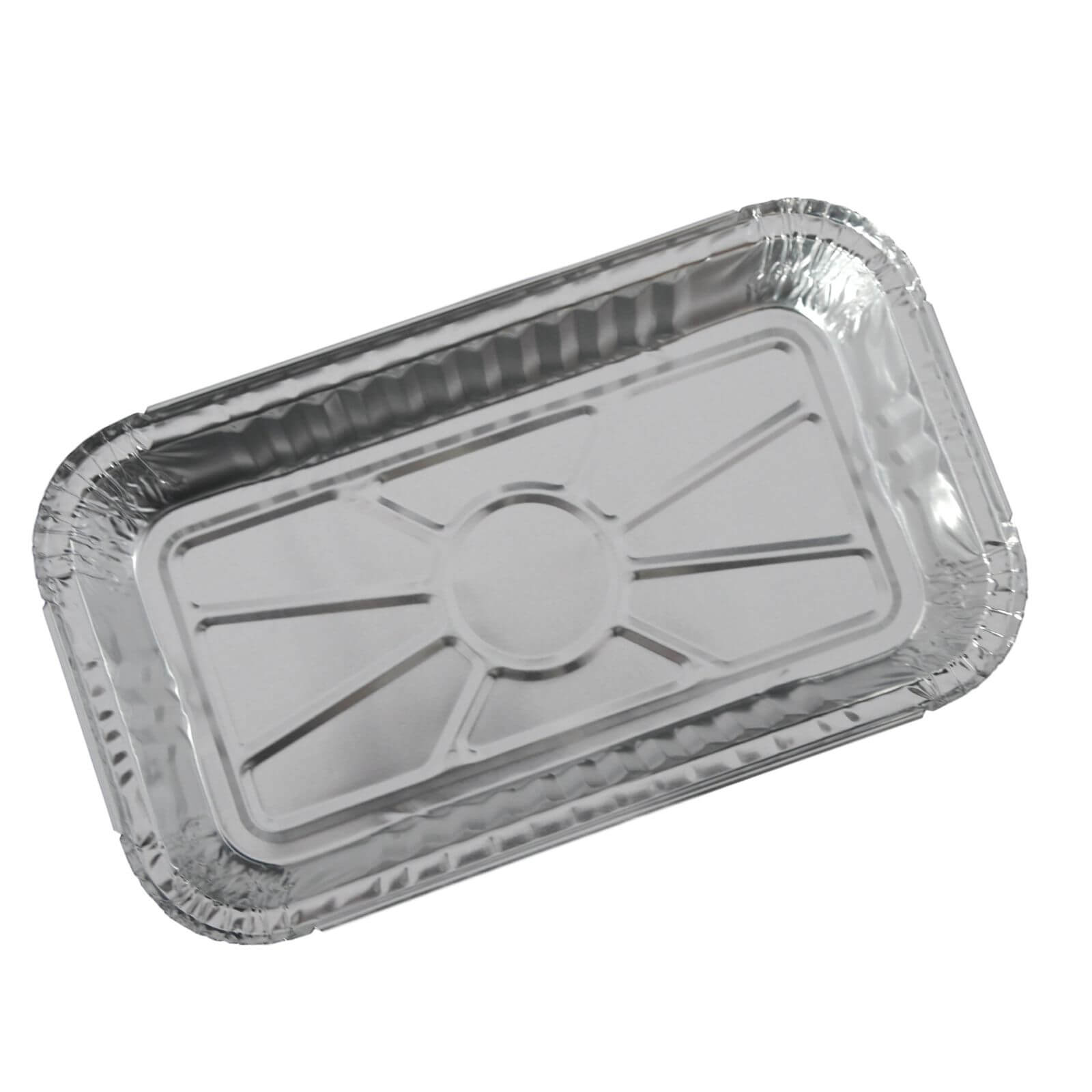Aluschale eckig ungeteilt (mit Knickrand) 219 x 127 x 33 mm (R87L) (ca. 650 ml) Aluschale eckig ungeteilt (mit Knickrand) 219 x 127 x 33 mm (R87L) (ca. 650 ml)