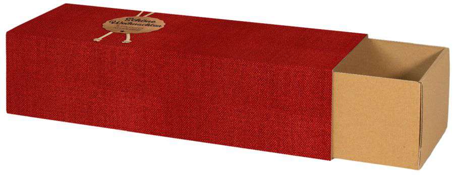 Geschenkbox Schuber "Schöne Weihnachten" 290 x 100 x 70 mm