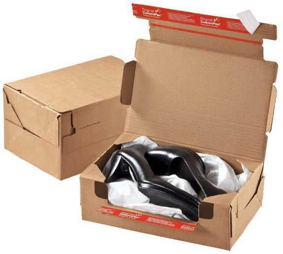 wiederverschließbare Kartons, braun 282 x 191 x 140 mm