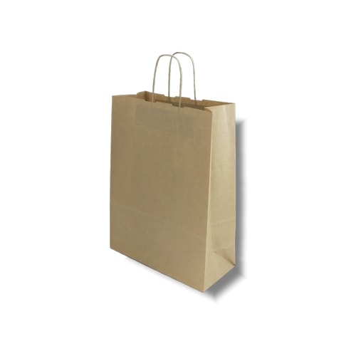 Papiertüten braun, Kordelgriff, Kraftpapier, 180 + 80 x 220 mm Papiertüten braun, Kordelgriff, Kraftpapier, 180 + 80 x 220 mm