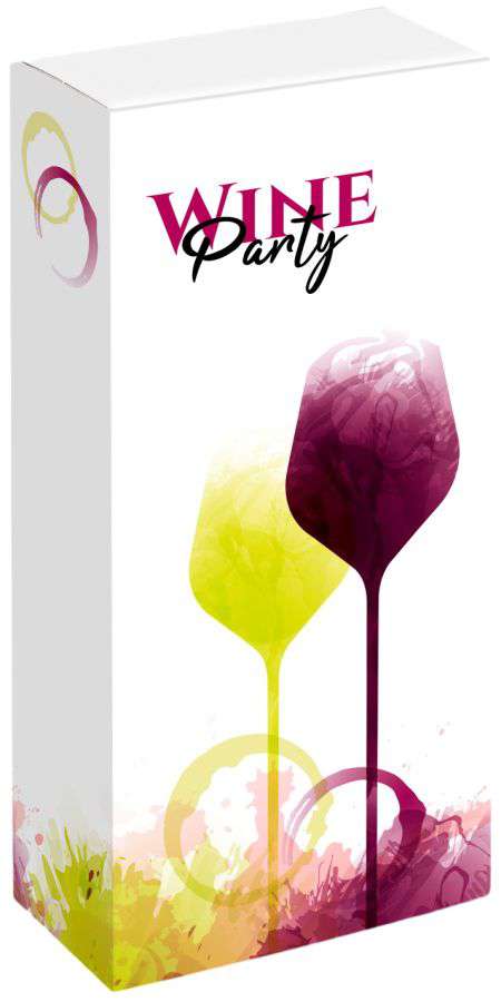 Geschenkbox "Wine Party" 2er Wein 0,75 l Geschenkbox "Wine Party" 2er Wein 0,75 l