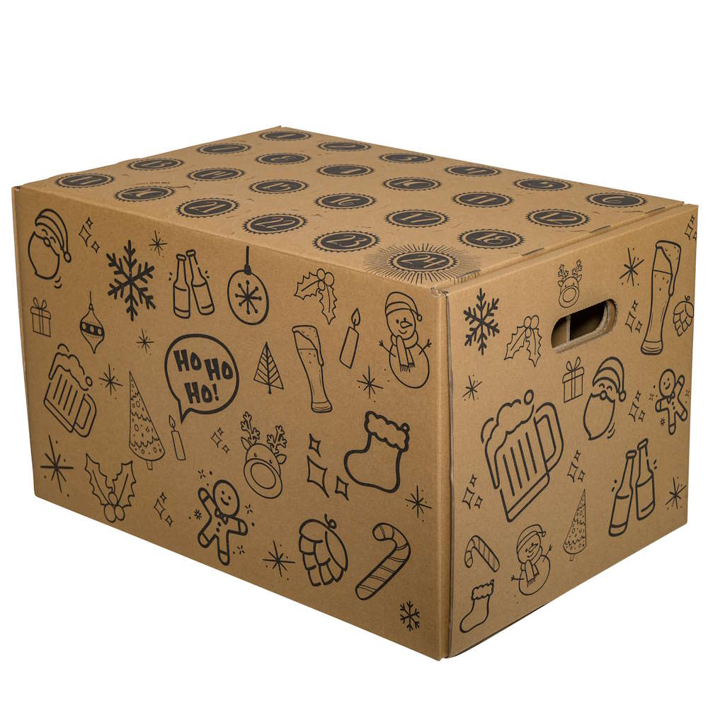 Bier Adventskalender 510 x 332 x 300 mm (Außenmaß)