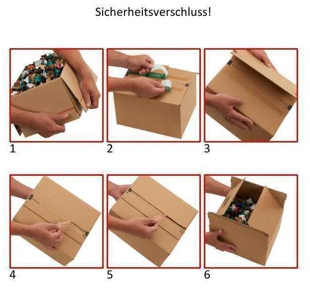 Versandkarton "Premium SuperFlap" mit Steckboden, 1-wellig 334 x 284 x 187 mm