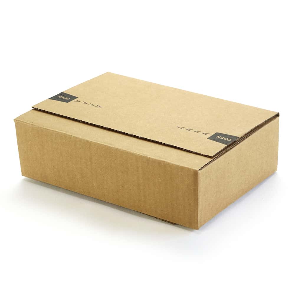 Versandkarton wiederverschließbar braun 230 x 160 x 55 mm (DIN A5)