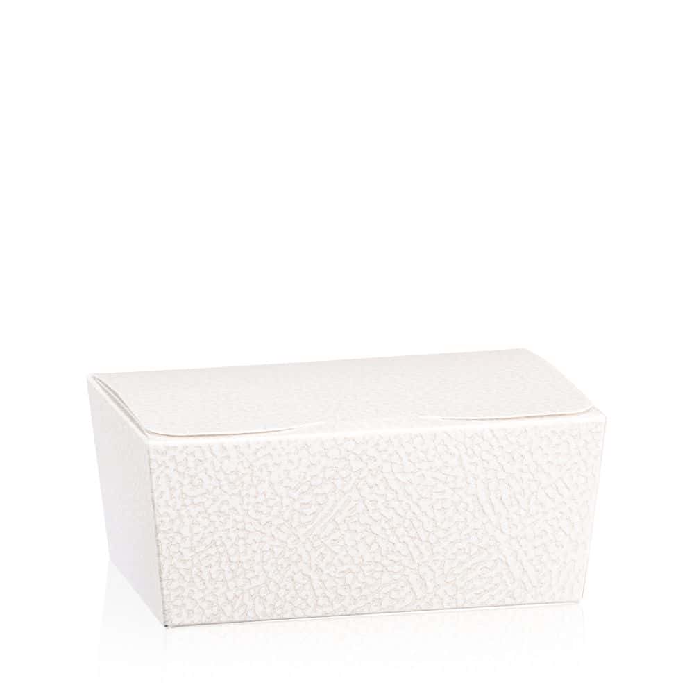 Geschenkbox Confiserie "Bianco" 125 x 80 x 55 mm