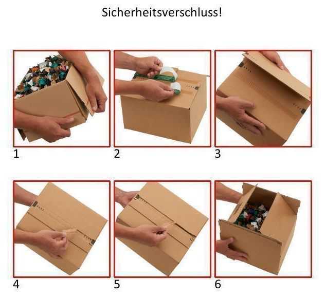 Versandkarton "Premium SuperFlap" mit Steckboden, 2-wellig 476 x 276 x 272 mm