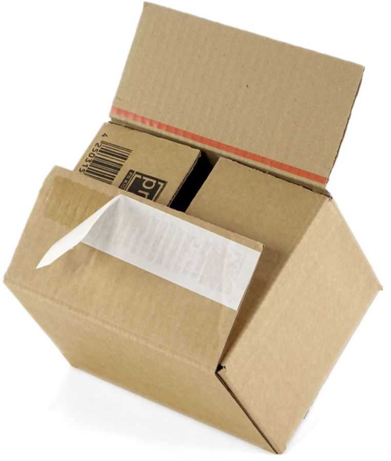Versandkarton "Premium" mit Steckboden 390 x 290 x 250-160 mm