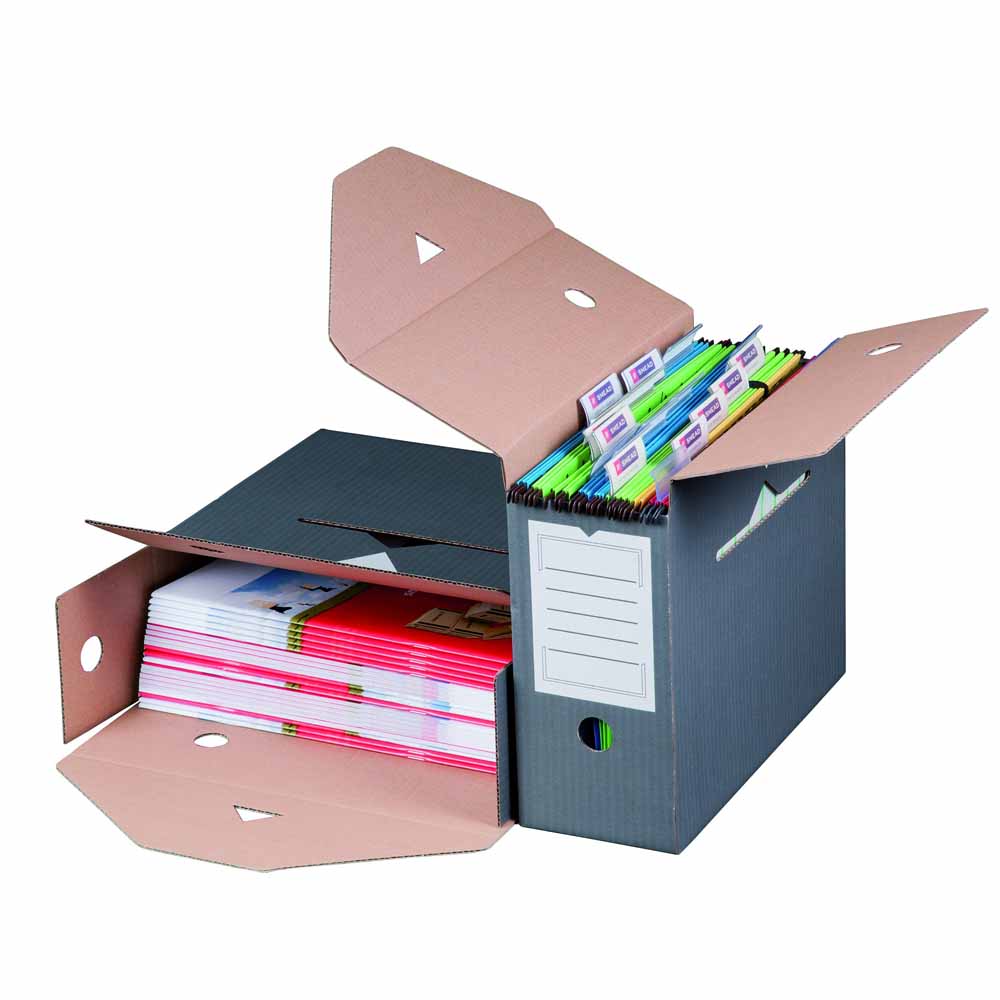 Archiv-Ablagebox mit Automatikboden 323 x 96 x 272 mm