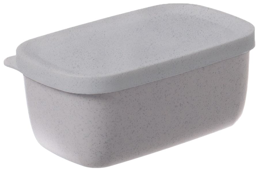 Mehrwegbehälter mit Deckel grau, eckig, 250 ml (124 x 81 x 53 mm) Mehrwegbehälter mit Deckel grau, eckig, 250 ml (124 x 81 x 53 mm)