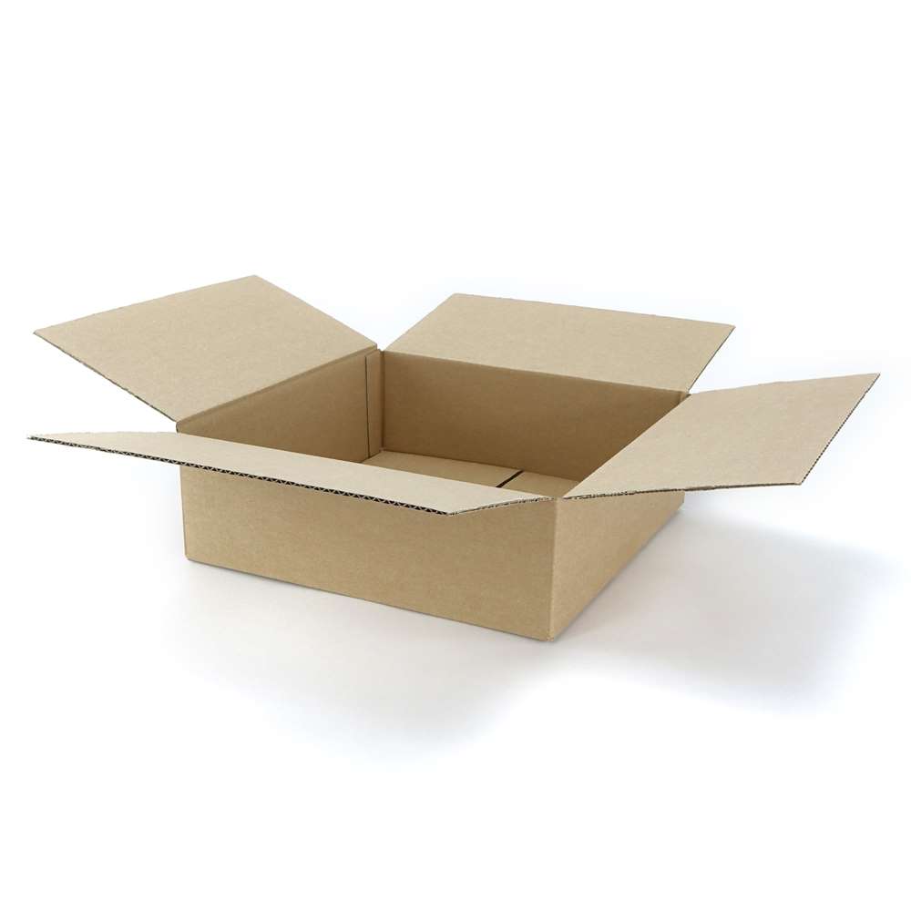 300 x 300 x 100 mm 1-welliger Karton