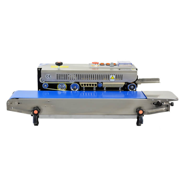 Durchlaufschweißgerät für liegende Beutel