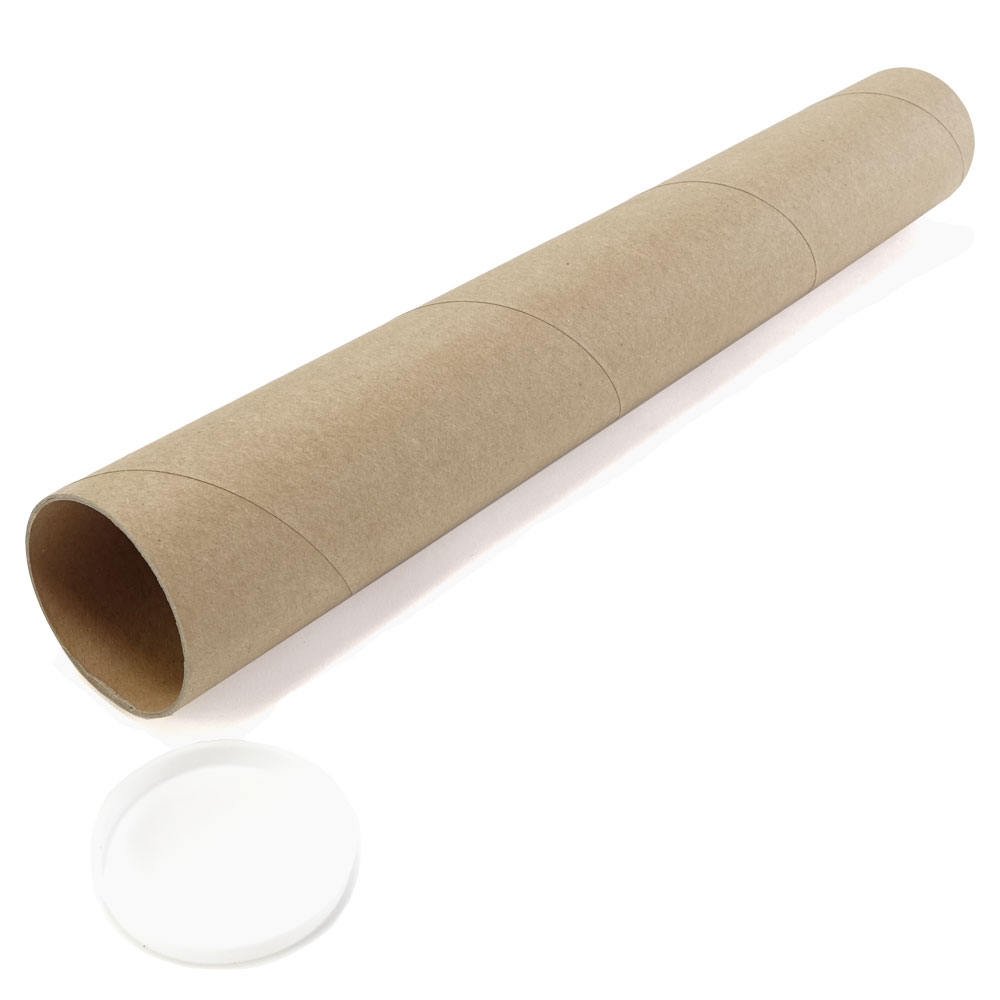 430 x 60 mm Versandhülsen DIN A2, rund