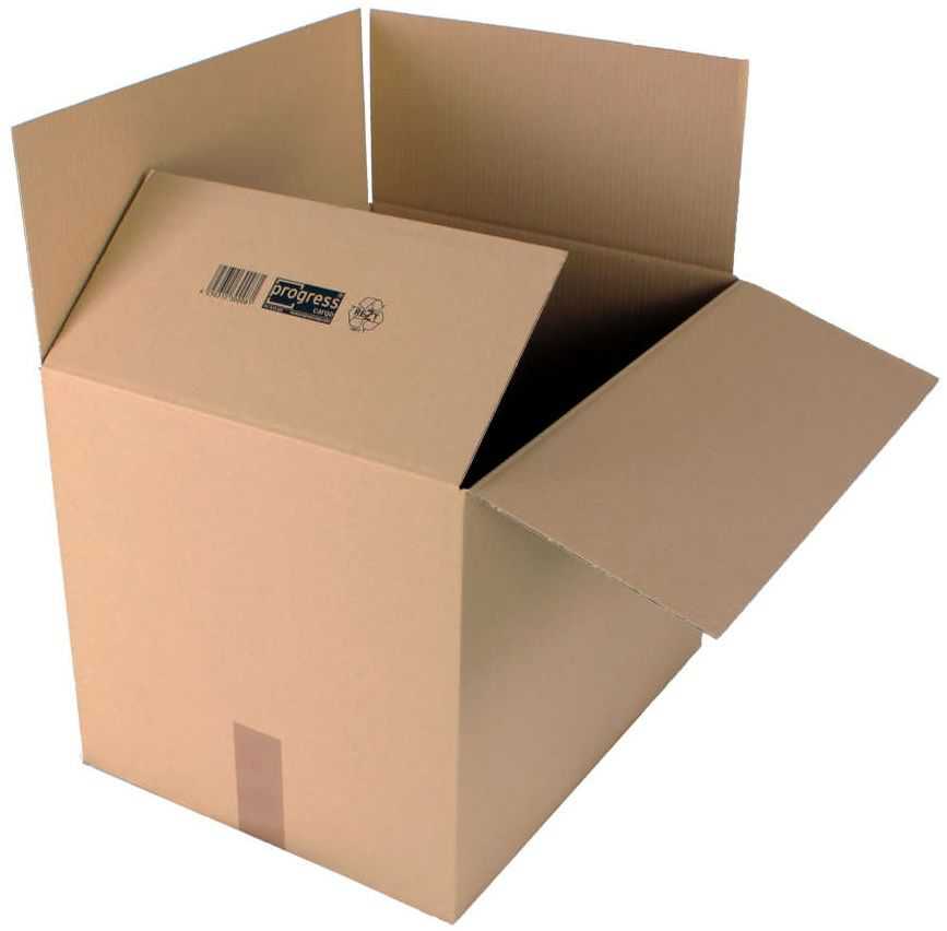 Karton, 1-wellig, braun 500 x 400 x 400 mm