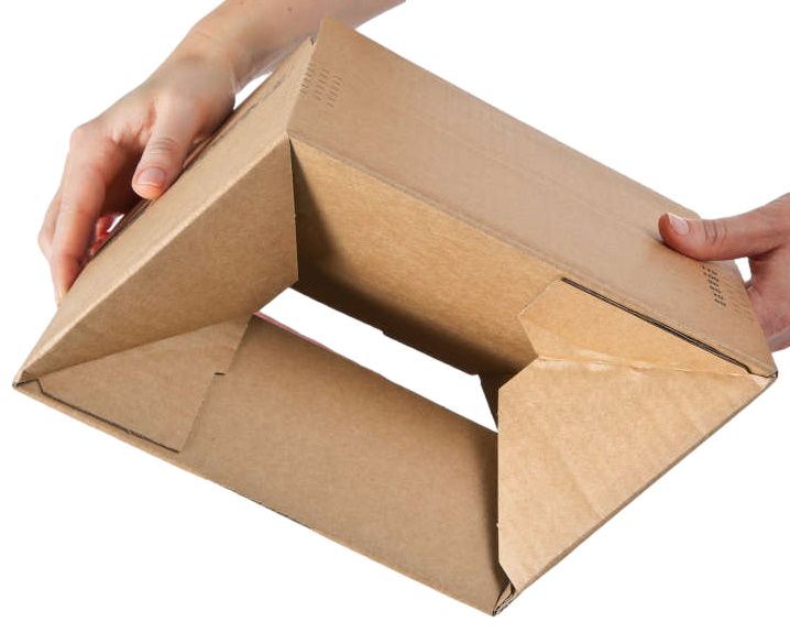 Blitzbodenkarton 2-wellig SK braun 585 x 392 x 150 mm