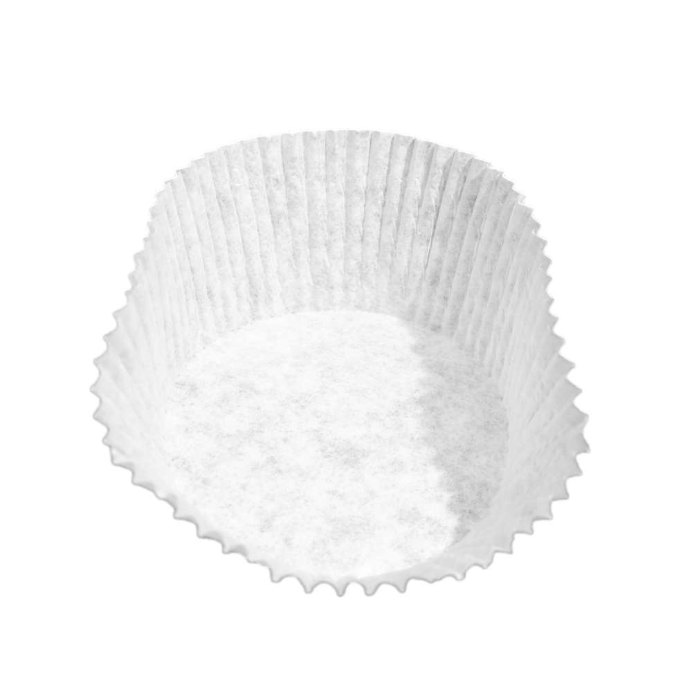 Einweg Papier-Backförmchen, weiß Ø 70 mm x 35 mm