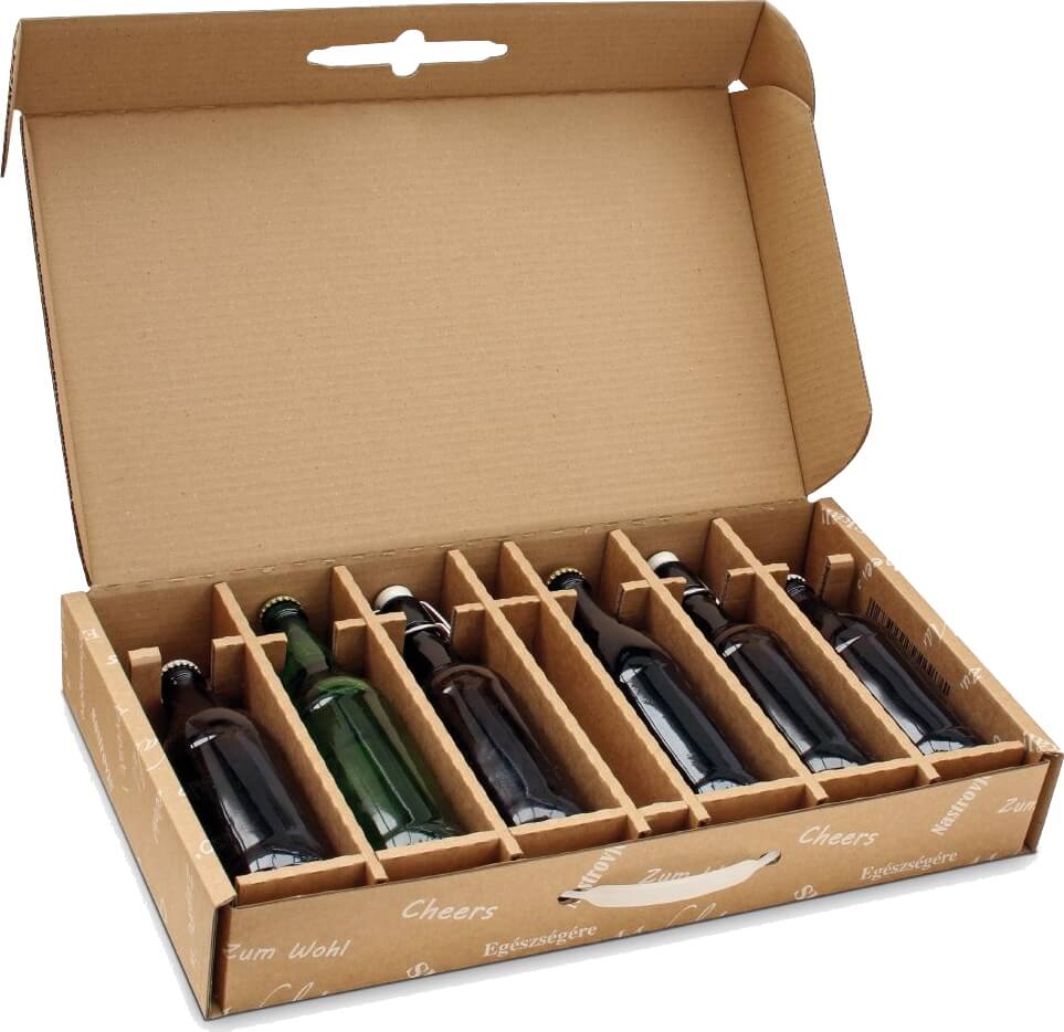 6er Bierkoffer Set ohne Versandkarton 0,33 l