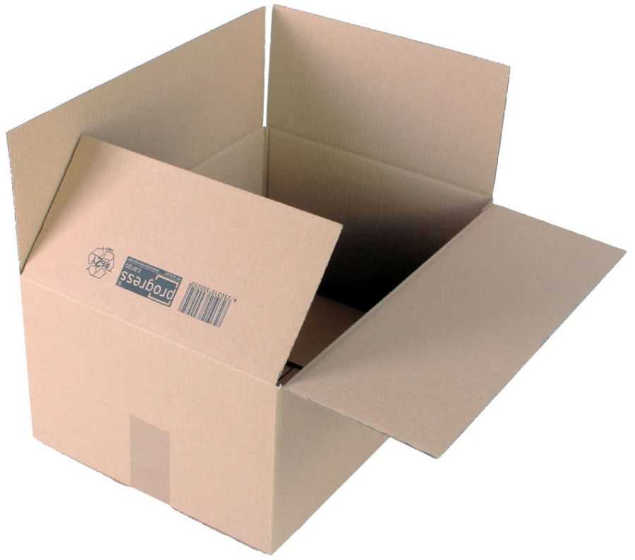 Karton, 1-wellig, braun 427 x 304 x 200 mm