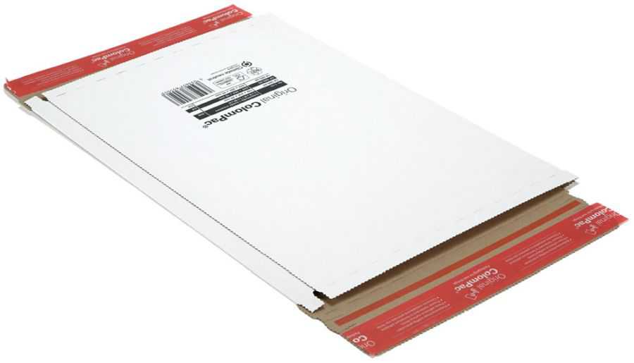 Versandkarton portooptimiert, weiß 244 x 344 x 15 mm (Großbrief)