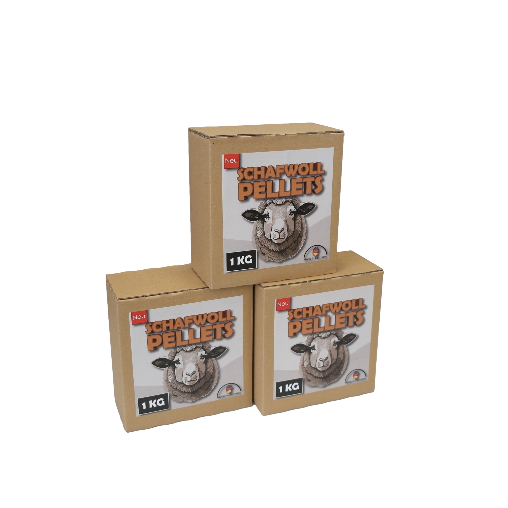 WollGold Schafwollpellets Dünger 1 kg
