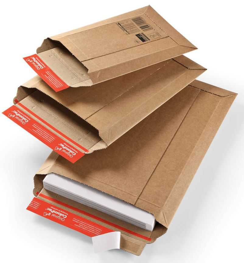 Versandtasche Wellpappe, braun 185 x 270 x 0-50 mm (DIN B5) Versandtasche Wellpappe, braun 185 x 270 x 0-50 mm (DIN B5)