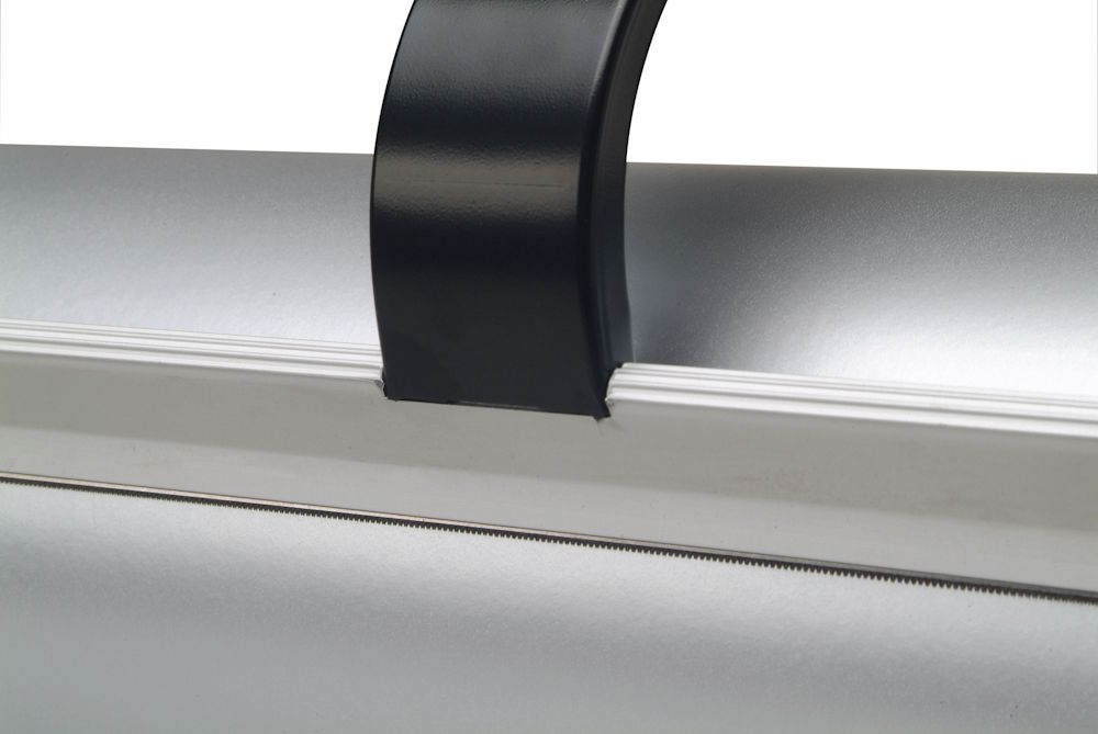 Geschenkpapierabroller Wand, bis 75 cm, gezahnte Abreißschiene