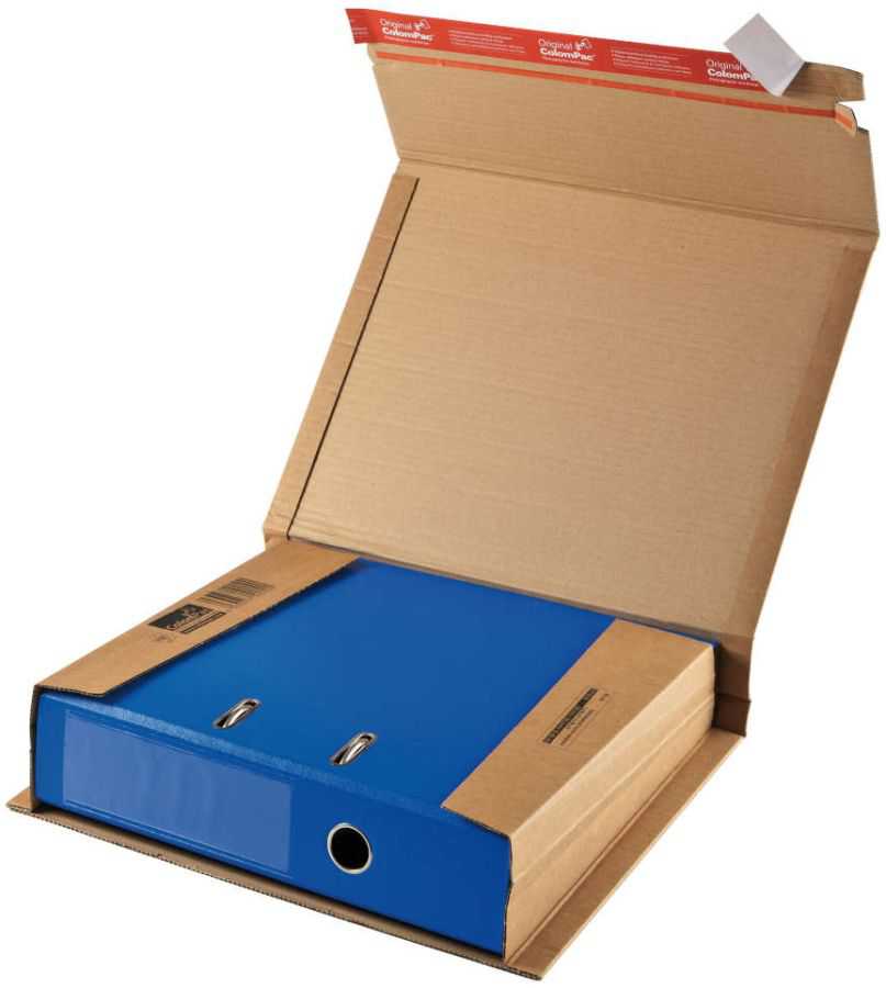 Ordnerverpackung SK 320 x 290 x 35-80 mm, braun