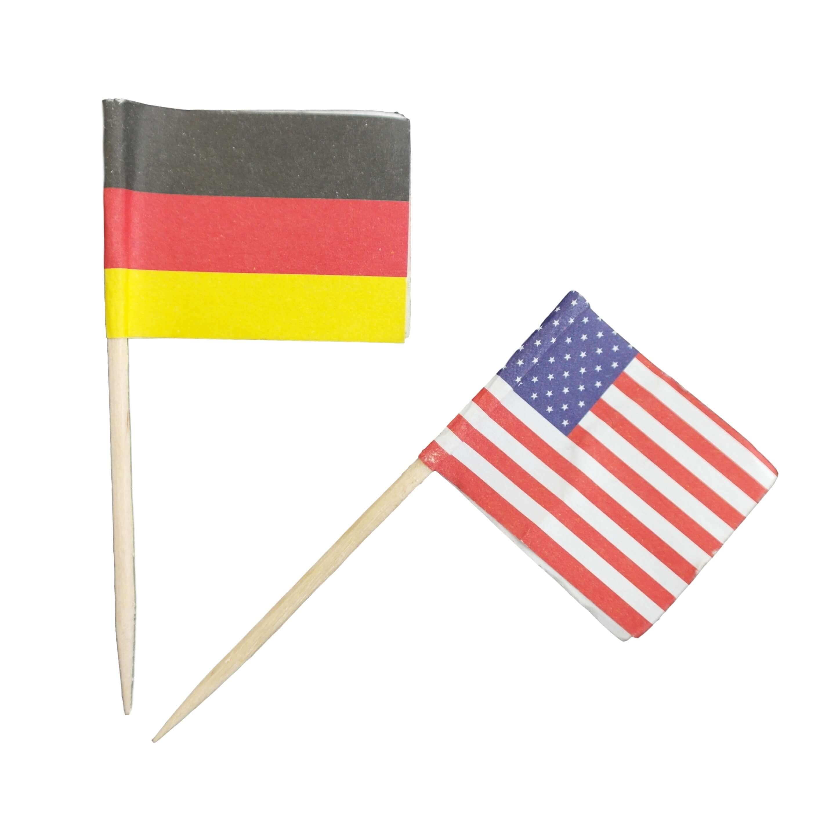 Dekofähnchen 7cm Dekofähnchen 7cm