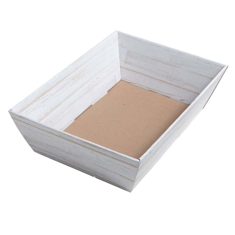 Präsentkorb viereckig 200 x 275 x 80 mm Shabby