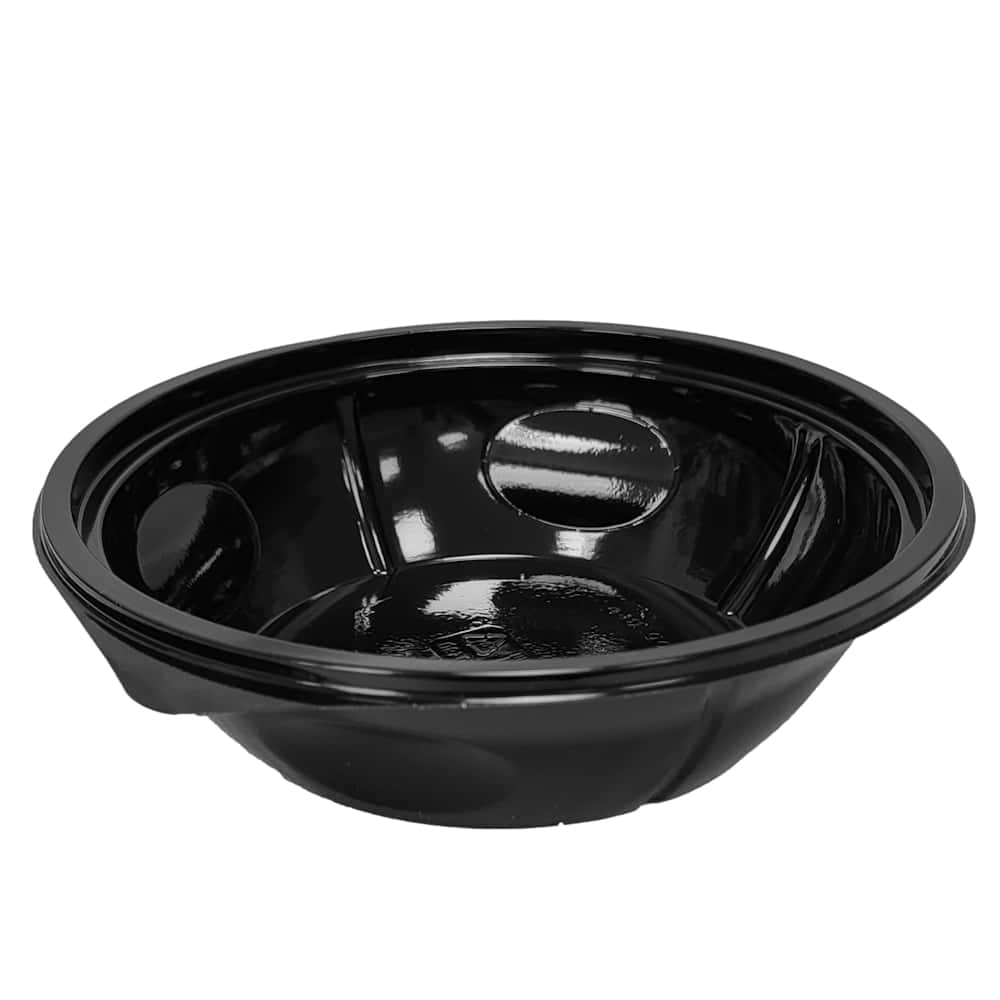 Salatschale PET schwarz 21,5 cm (800 ml)