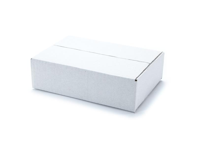 215 x 150 x 55 mm 1-welliger Karton, weiß