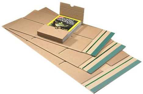 Versandverpackung "Premium" 2-wellig, braun 350 x 320 x 0-80 mm (Ordner)