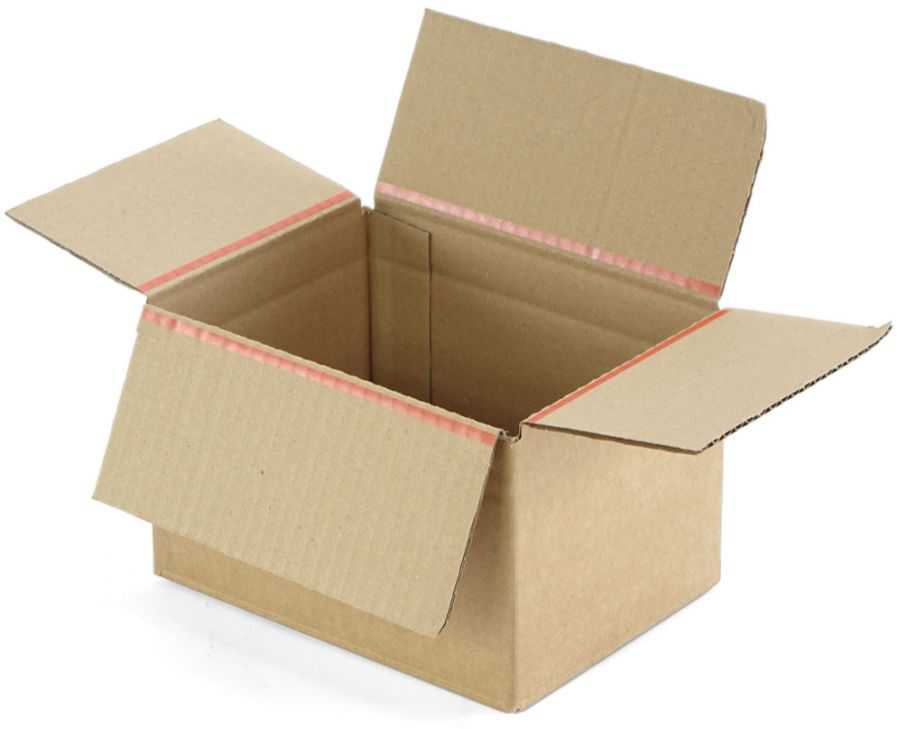 Versandkarton "Premium" mit Steckboden 165 x 120 x 100-80 mm (DIN C6)