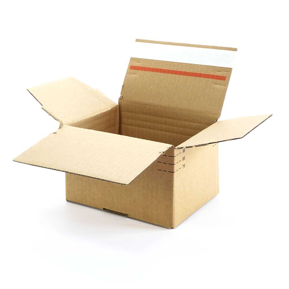 Blitzbodenkarton SK, HR, braun 165 x 135 x 70-100 mm