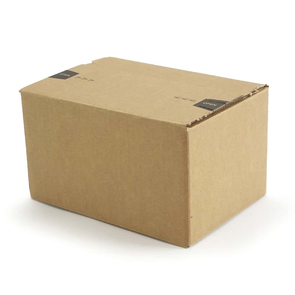 Blitzbodenkarton braun 230 x 160 x 85-125 mm (DIN A5)