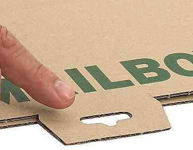 Paketbox "Post" portooptimiert, braun 249 x 175 x 79 mm (DIN B5)