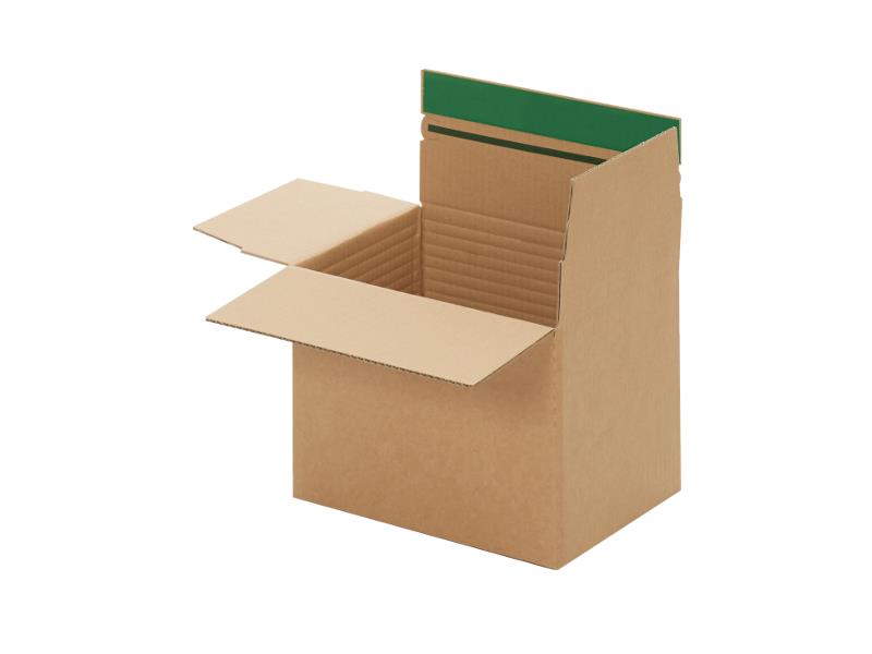 Blitzbodenkarton "Premium“ SK, HR, braun 255 x 185 x 110 - 185 mm