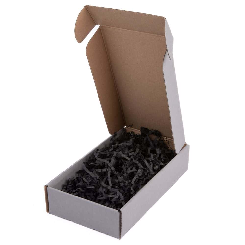 Geschenkbox Present 185 x 100 x 40 mm Schiefergrau