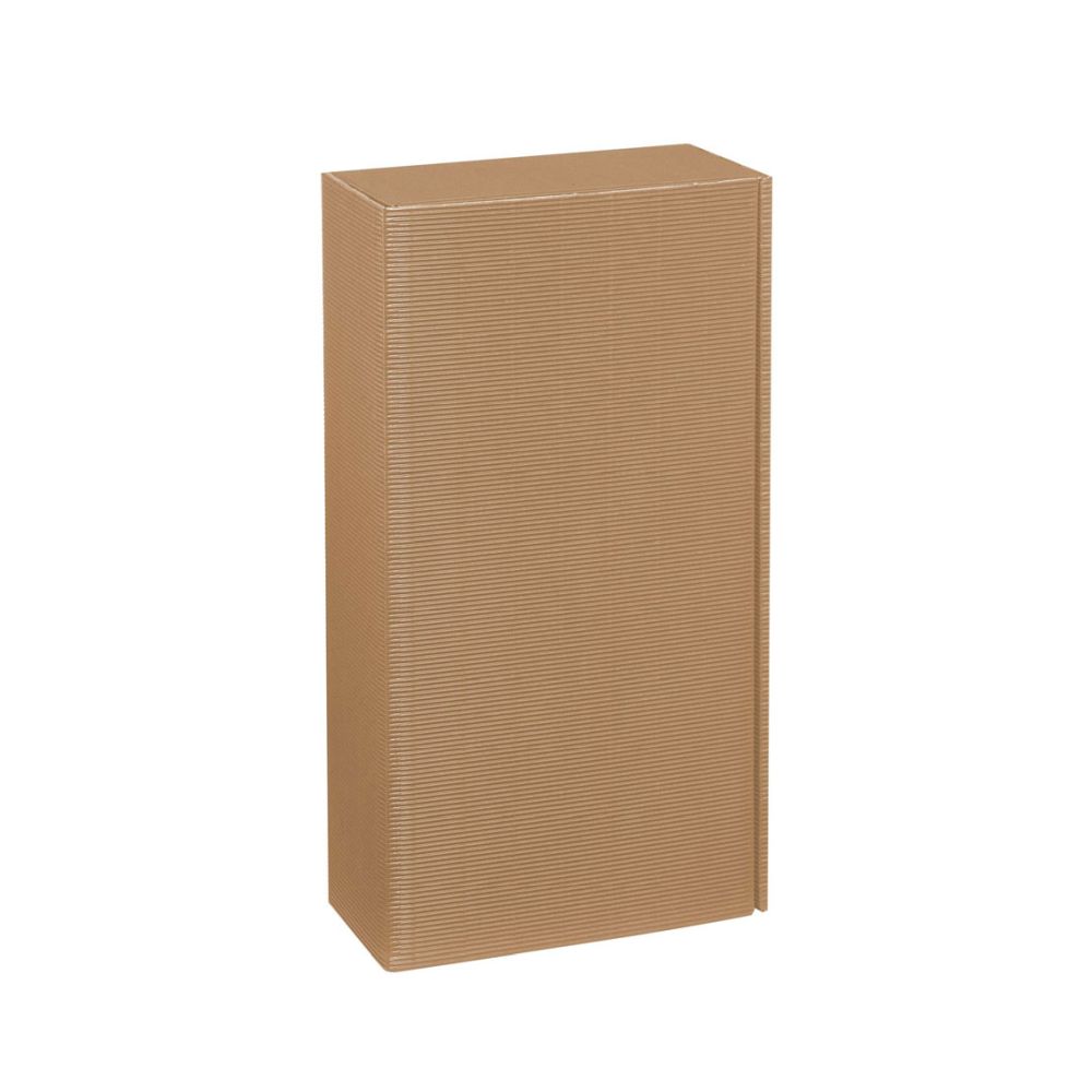 Geschenkbox offene Welle 360 x 196 x 93 mm, natur