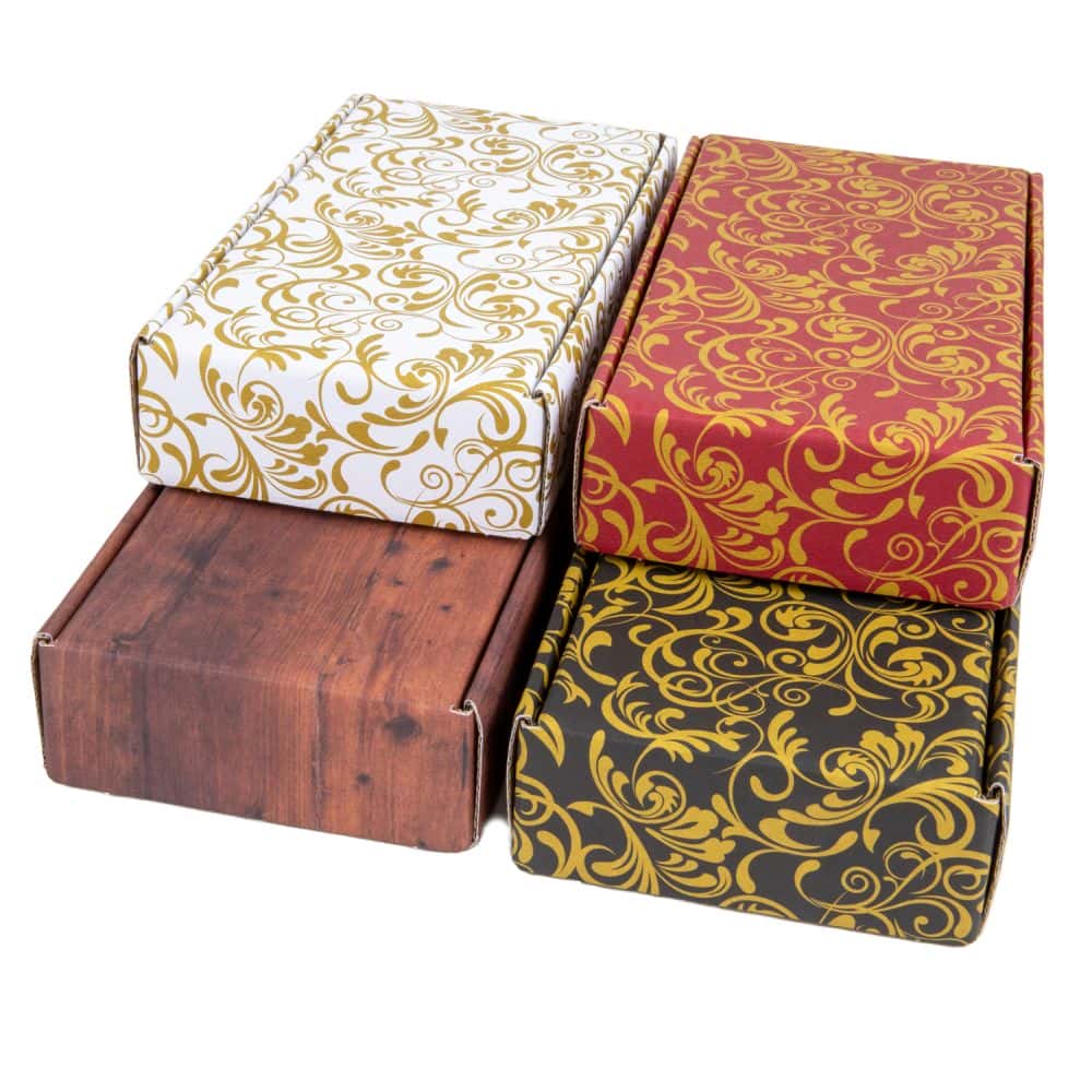 Geschenkbox Present 185 x 100 x 40 mm Holz