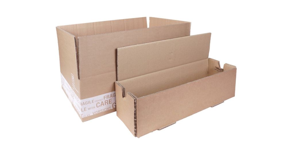 Flaschenkarton Magnum 2er Set für 2 Flaschen