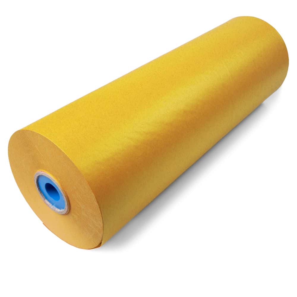 Seidenpapier Graspapier Secare Rollen einseitig farbig 75 cm Sonnengelb