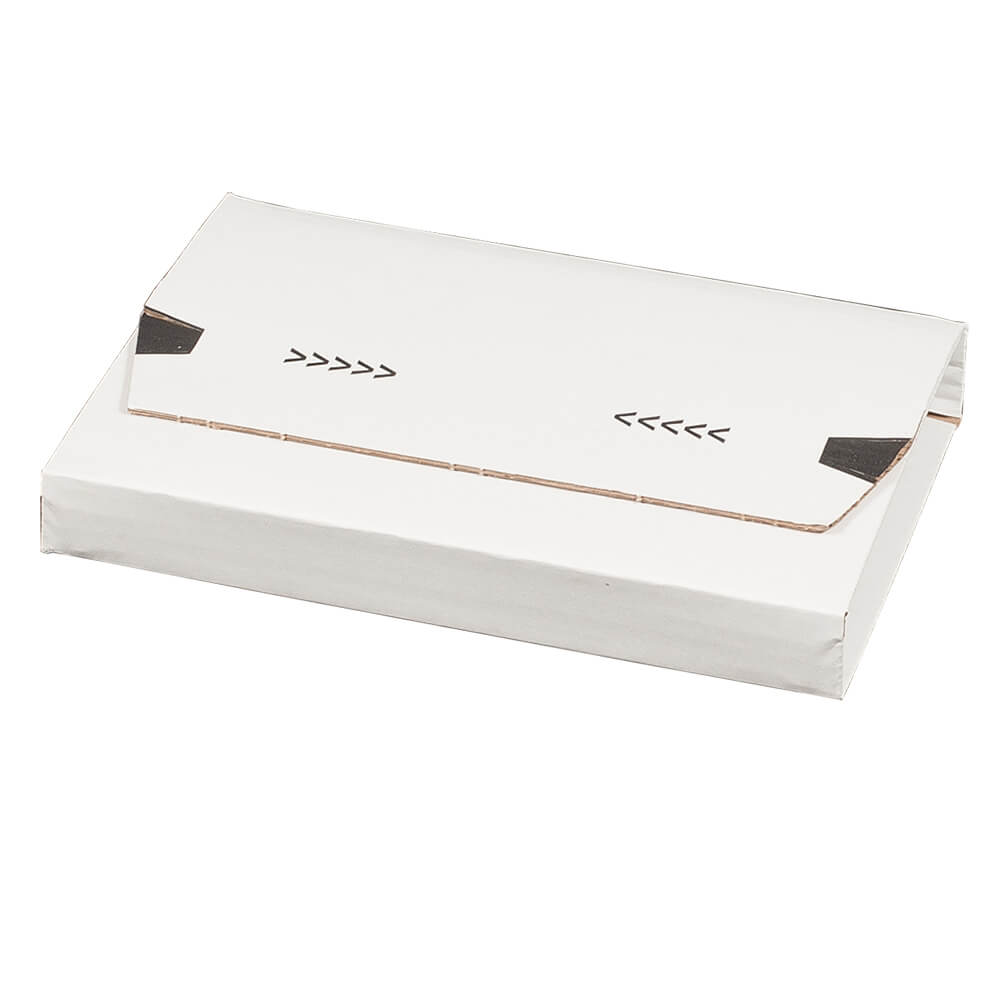 Buchverpackung Standard, weiß 217 x 155 x 60 mm (DIN A5)