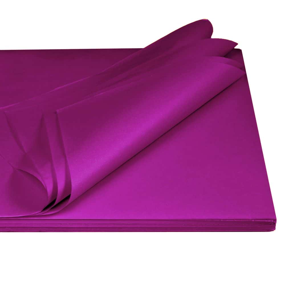 Seidenpapier Premium Bogenware beidseitig farbig 375 x 500 mm Flieder