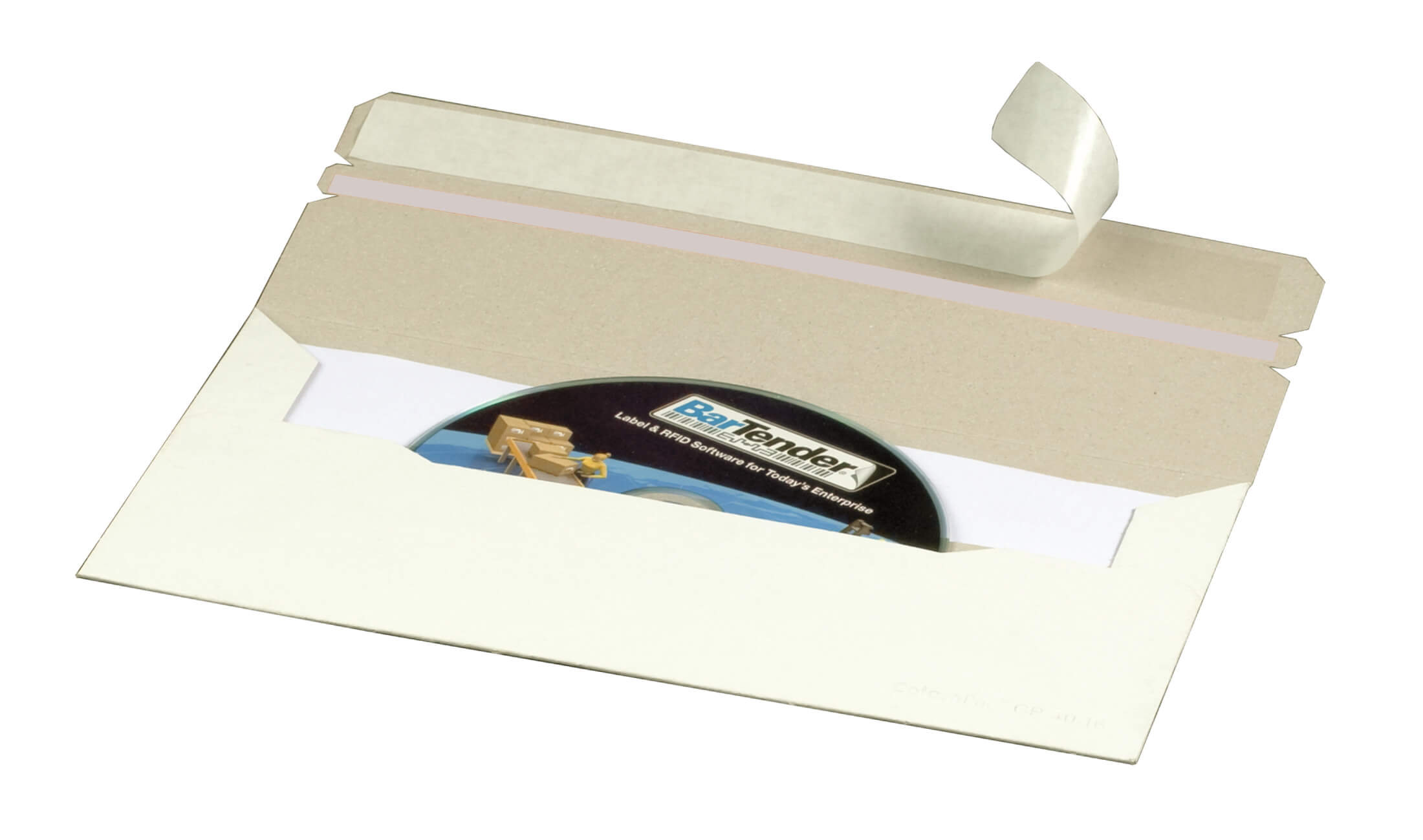 DVD/CD-Mailer DL, mit Fenster