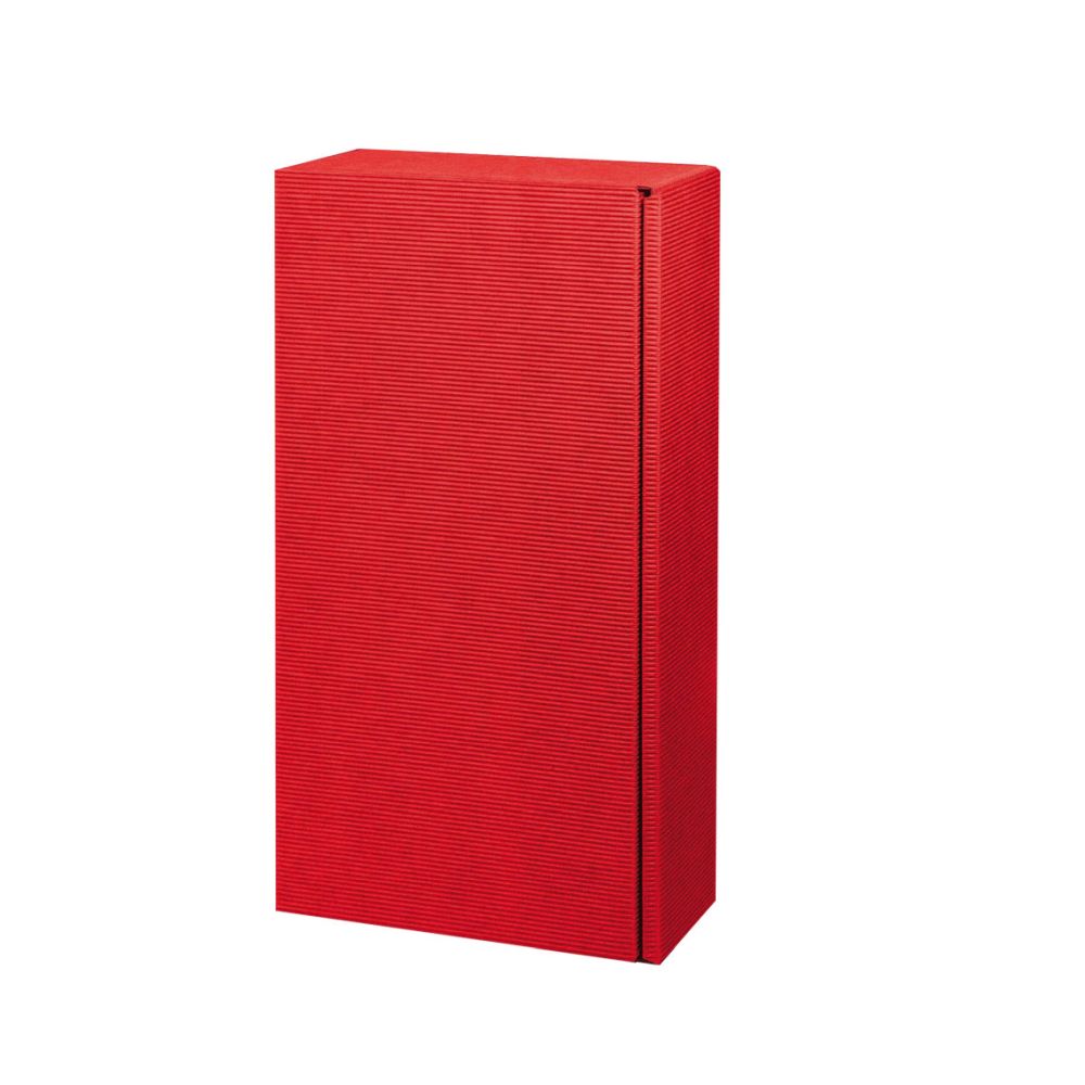 Geschenkbox offene Welle 360 x 196 x 93 mm, rot