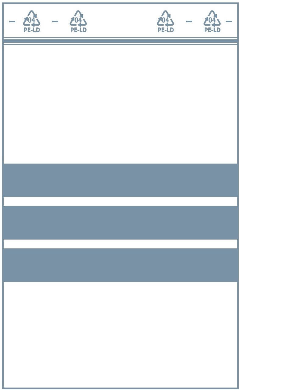 Druckverschlussbeutel mit Beschriftungsfeld 160 x 220 mm 50 µ