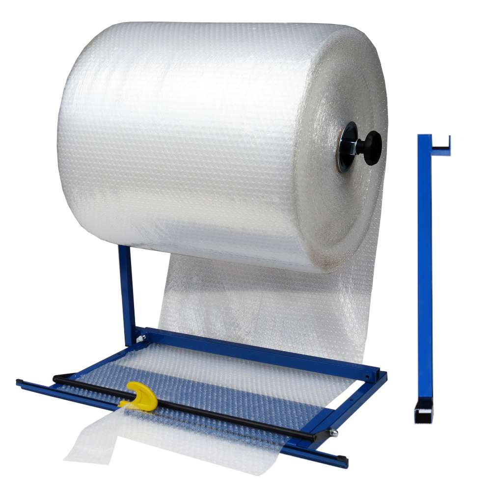 Tischschneidgeräte für Luftpolsterfolie mit Stütze, 1000 mm