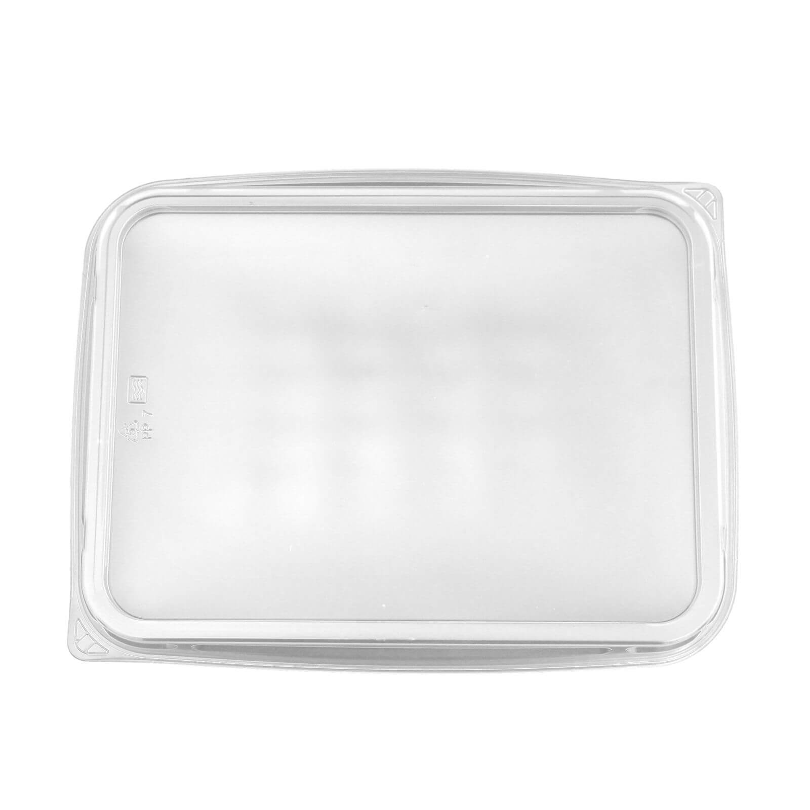Transparenter Deckel für Feinkostbecher PP 180 x 133 mm