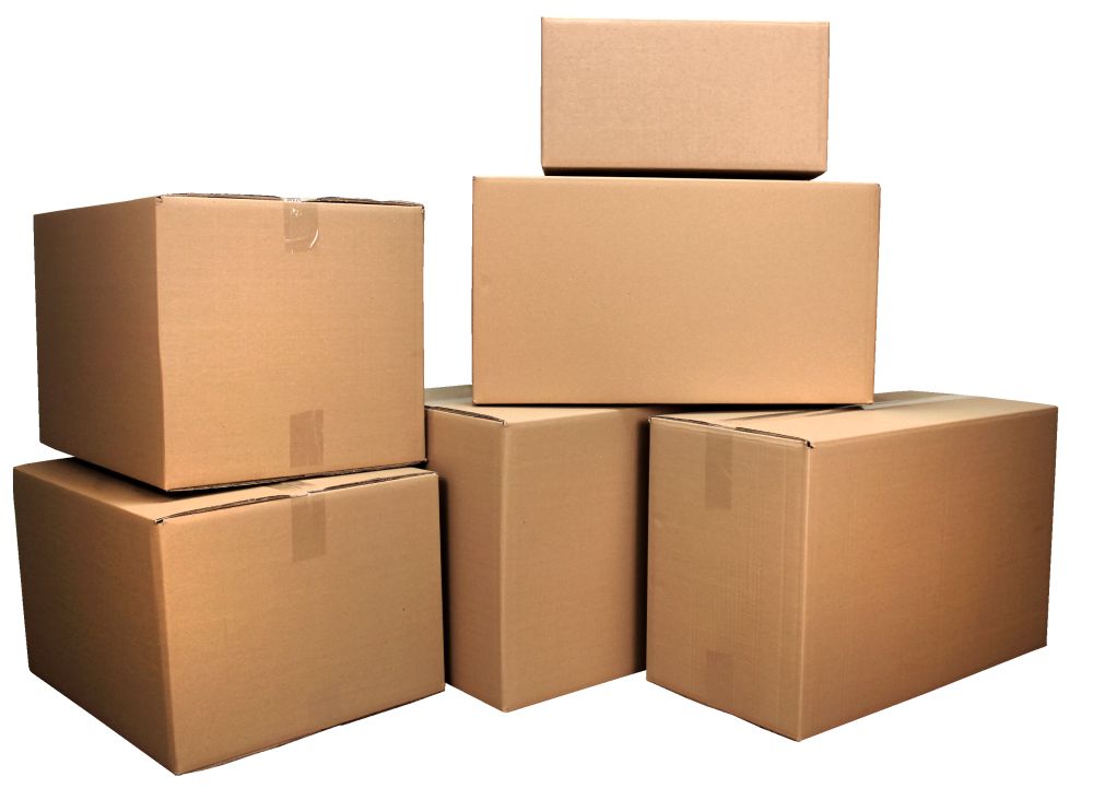 Karton, 2-wellig, braun, 610 x 300 x 330 mm